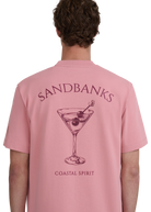 Sandbanks Coastal Spirit T-Shirt - Dusty Pink