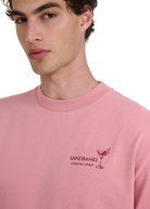 Sandbanks Coastal Spirit T-Shirt - Dusty Pink