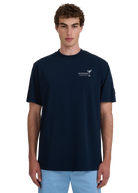 Sandbanks Coastal Spirit T-Shirt - Navy