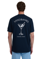 Sandbanks Coastal Spirit T-Shirt - Navy