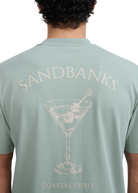 Sandbanks Coastal Spirit T-Shirt - Sage