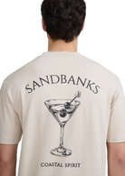 Sandbanks Coastal Spirit T-Shirt - Stone