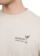 Sandbanks Coastal Spirit T-Shirt - Stone