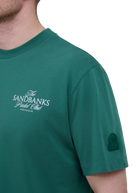 Sandbanks Padel Club T-Shirt - Fern Green