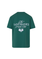 Sandbanks Padel Club T-Shirt - Fern Green
