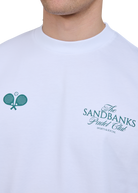 Sandbanks Padel Club T-Shirt - White