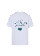 Sandbanks Padel Club T-Shirt - White