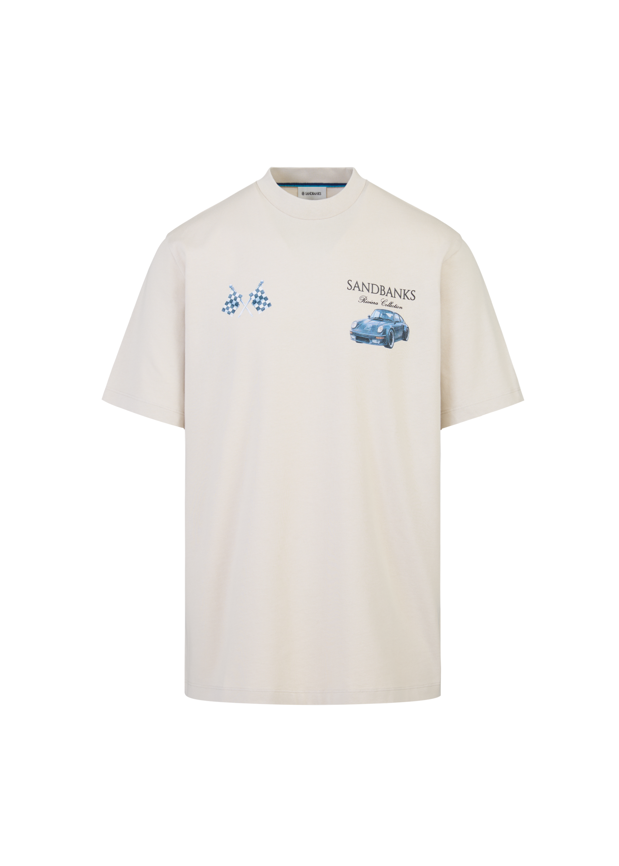 Monaco Riviera T-shirt - Stone