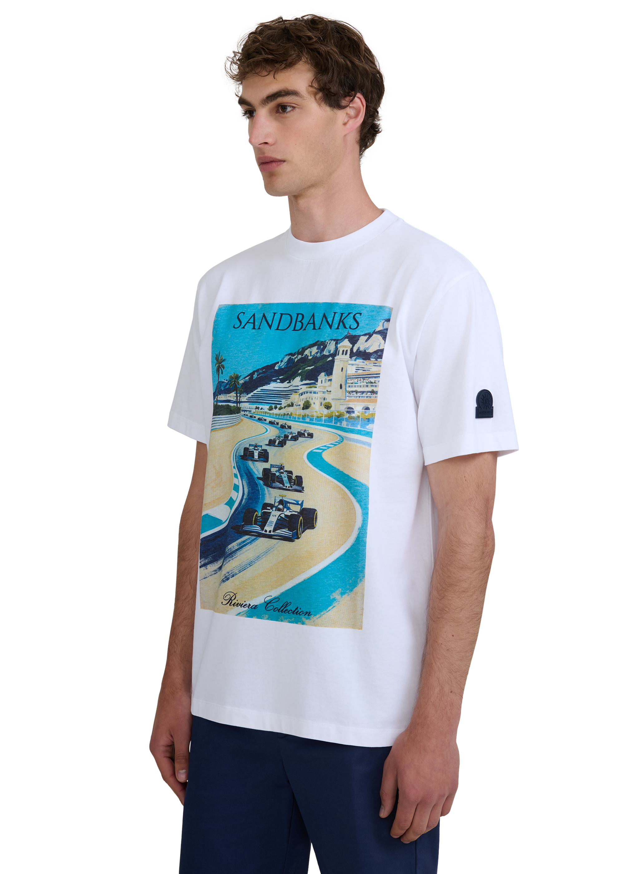 Riviera Collection Grand Prix T-Shirt - White
