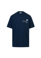 Riviera Poolside T-shirt - Navy
