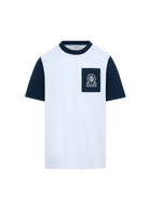 Contrast Pocket Badge Logo T-shirt - White