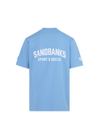 Sport & Social T-shirt - Dusty Blue