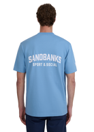 Sport & Social T-shirt - Dusty Blue