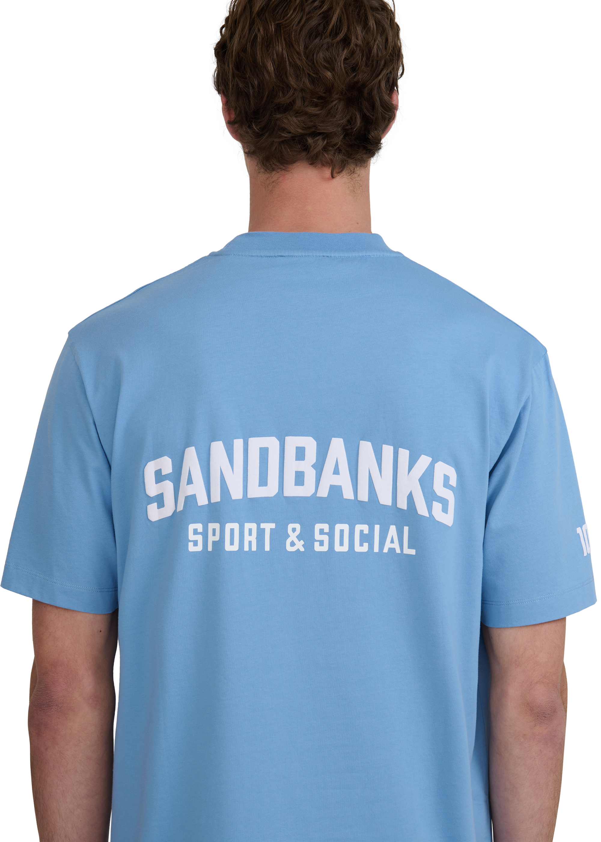 Sport & Social T-shirt - Dusty Blue