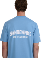 Sport & Social T-shirt - Dusty Blue