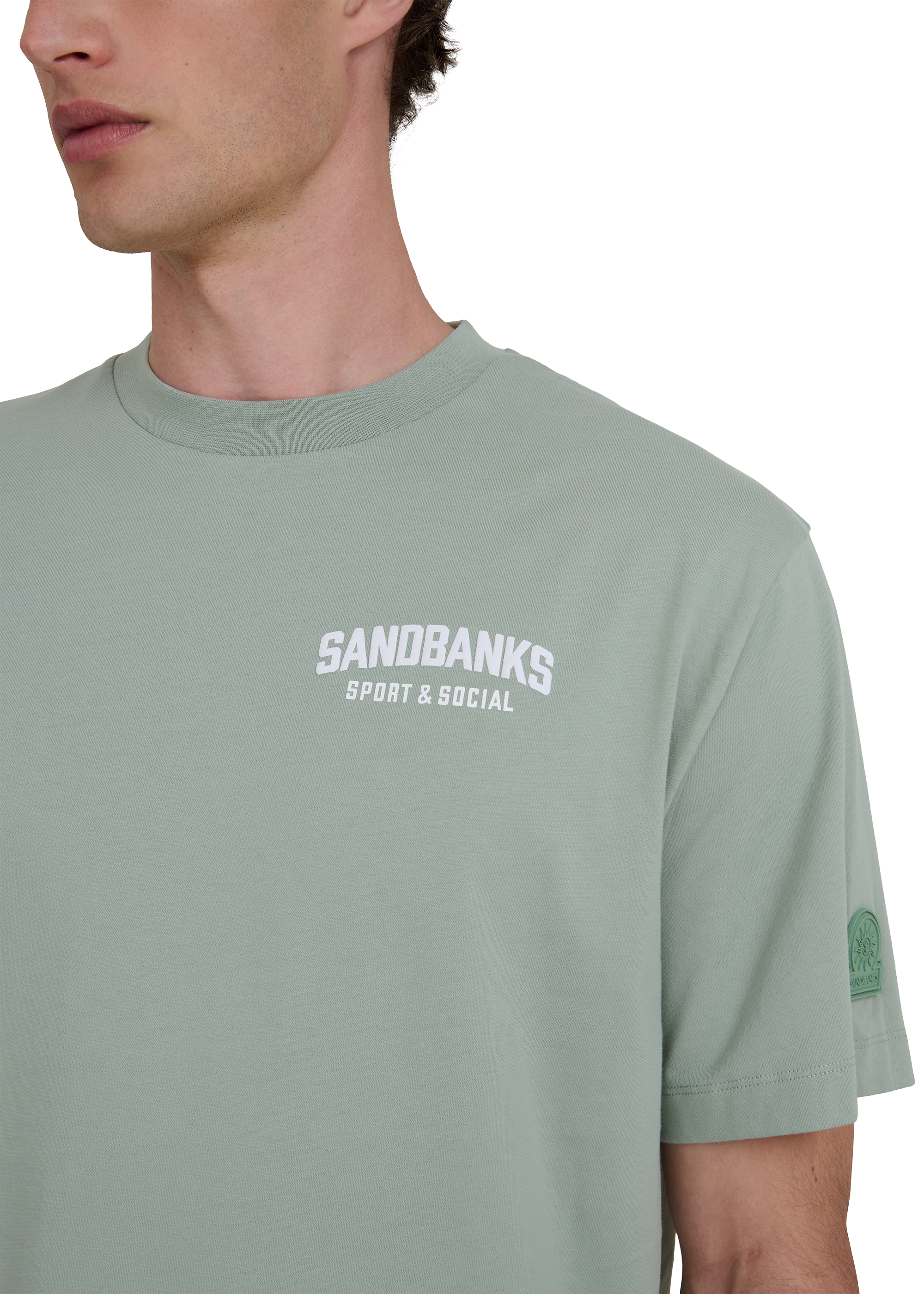 Sport & Social T-shirt - Sage