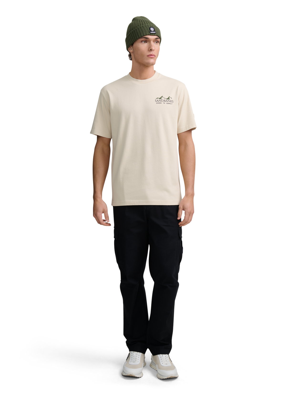 SB Shore to Summit Graphic T-Shirt - Stone