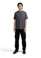 Distressed Graphic Logo T-Shirt - Anthracite
