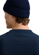 Distressed Graphic Logo T-Shirt - Navy
