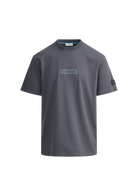 Raised Tonal Logo Print T-Shirt - Anthracite
