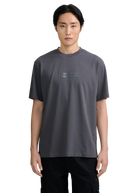 Raised Tonal Logo Print T-Shirt - Anthracite