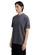 Raised Tonal Logo Print T-Shirt - Anthracite