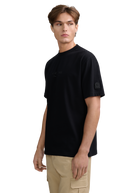 Riviera Collection Logo Print T-Shirt - Black