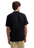 Riviera Collection Logo Print T-Shirt - Black