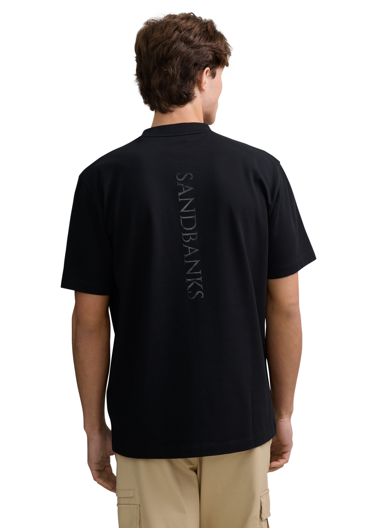Riviera Collection Logo Print T-Shirt - Black