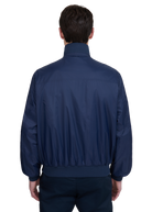 Sandbanks Reversible Funnel Neck Bomber - Navy/Stone