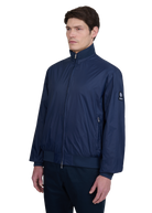 Sandbanks Reversible Funnel Neck Bomber - Navy/Stone
