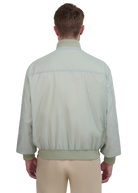 Sandbanks Reversible Funnel Neck Bomber - Sage/Stone