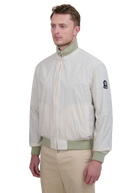 Sandbanks Reversible Funnel Neck Bomber - Sage/Stone