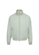 Sandbanks Reversible Funnel Neck Bomber - Sage/Stone
