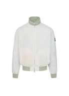 Sandbanks Reversible Funnel Neck Bomber - Sage/Stone
