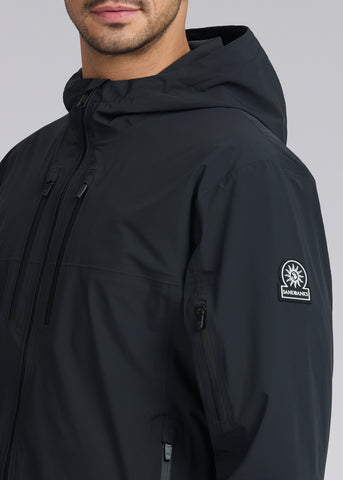 Sandbanks Storm Shell Waterproof Jacket - Black