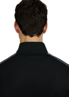 Sandbanks Piped Tricot Track Jacket - Black