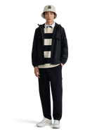 Meridian Nylon Windbreaker - Black