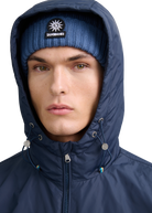 Meridian Nylon Windbreaker - Navy