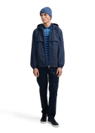 Meridian Nylon Windbreaker - Navy