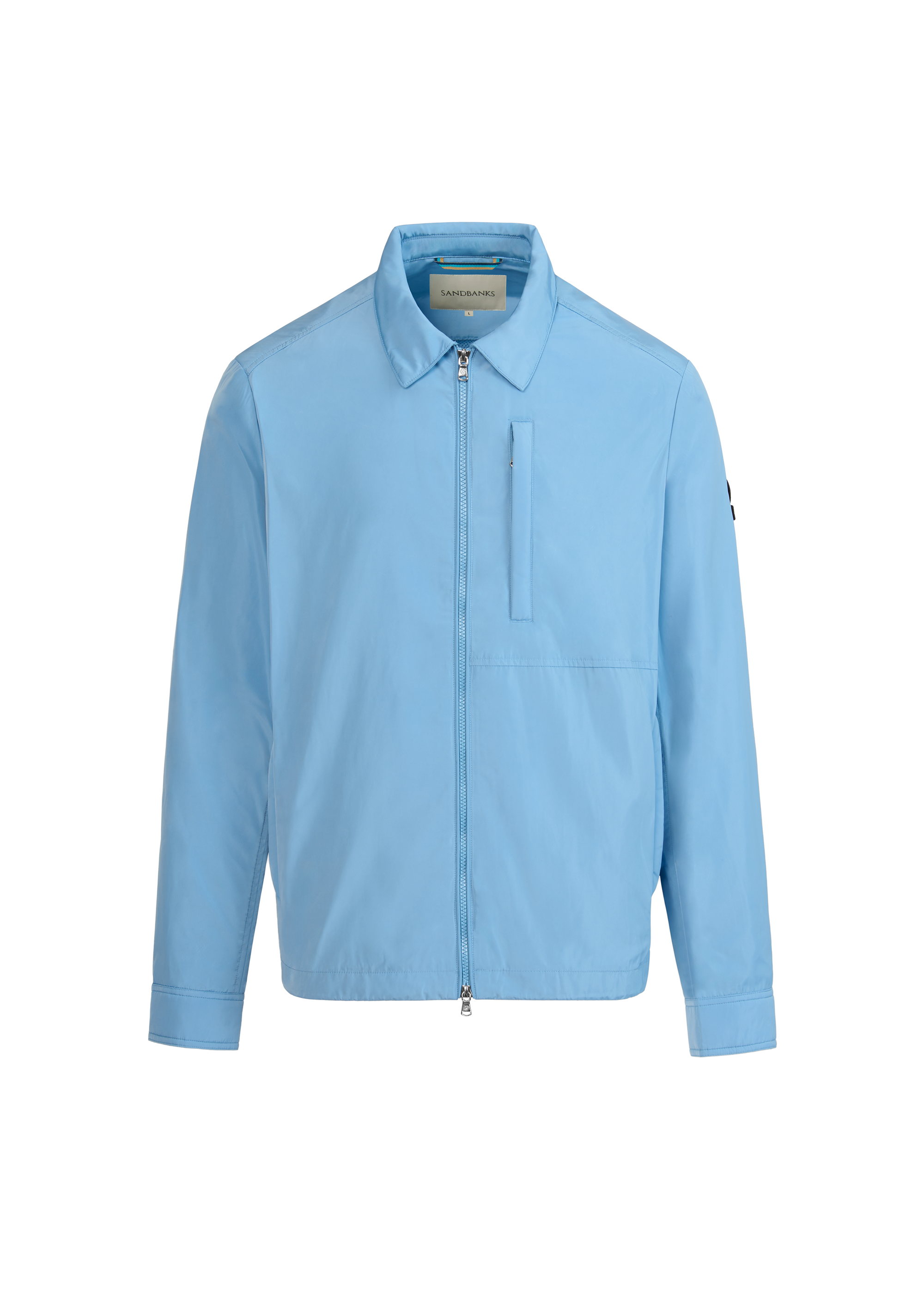 Sandbanks Utility Overshirt - Dusty Blue - Sandbanks