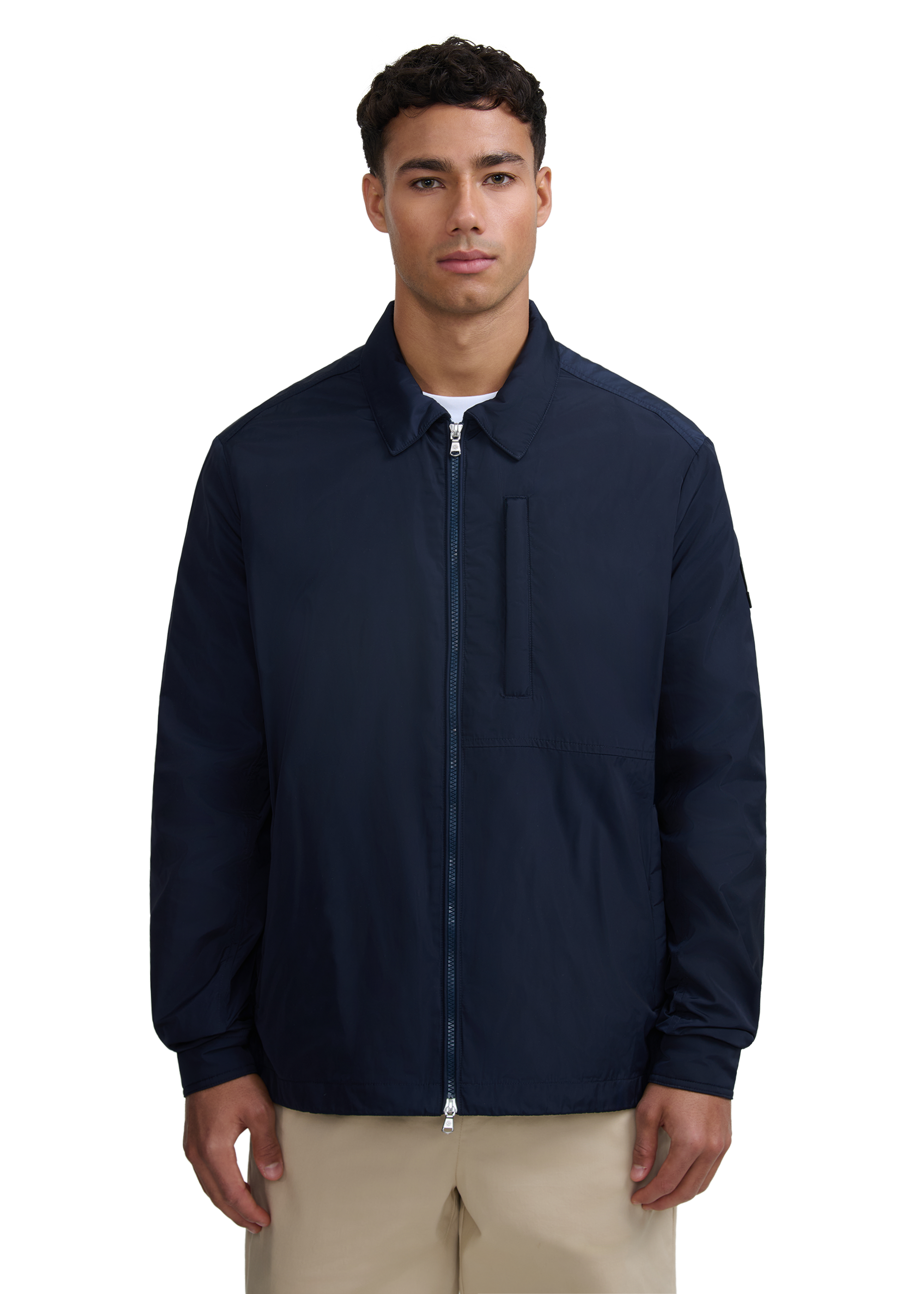 Sandbanks Utility Overshirt - Navy