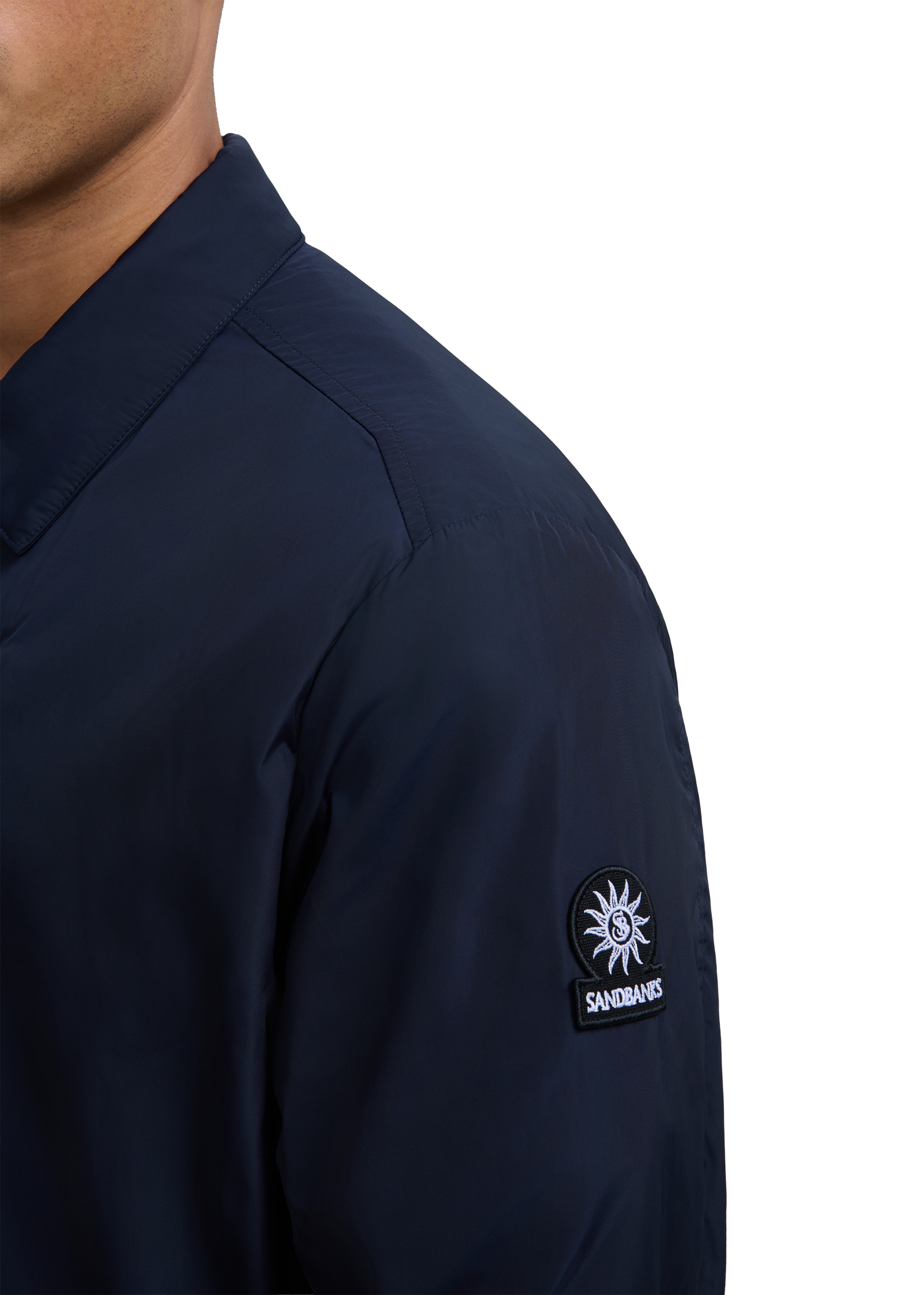 Sandbanks Utility Overshirt - Navy