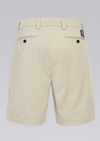 Sandbanks Badge Logo Chino Short - Stone