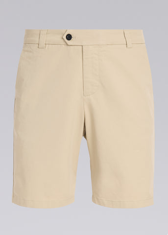 Sandbanks Badge Logo Chino Short - Stone