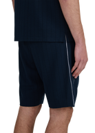 Panel Piped Short - Navy