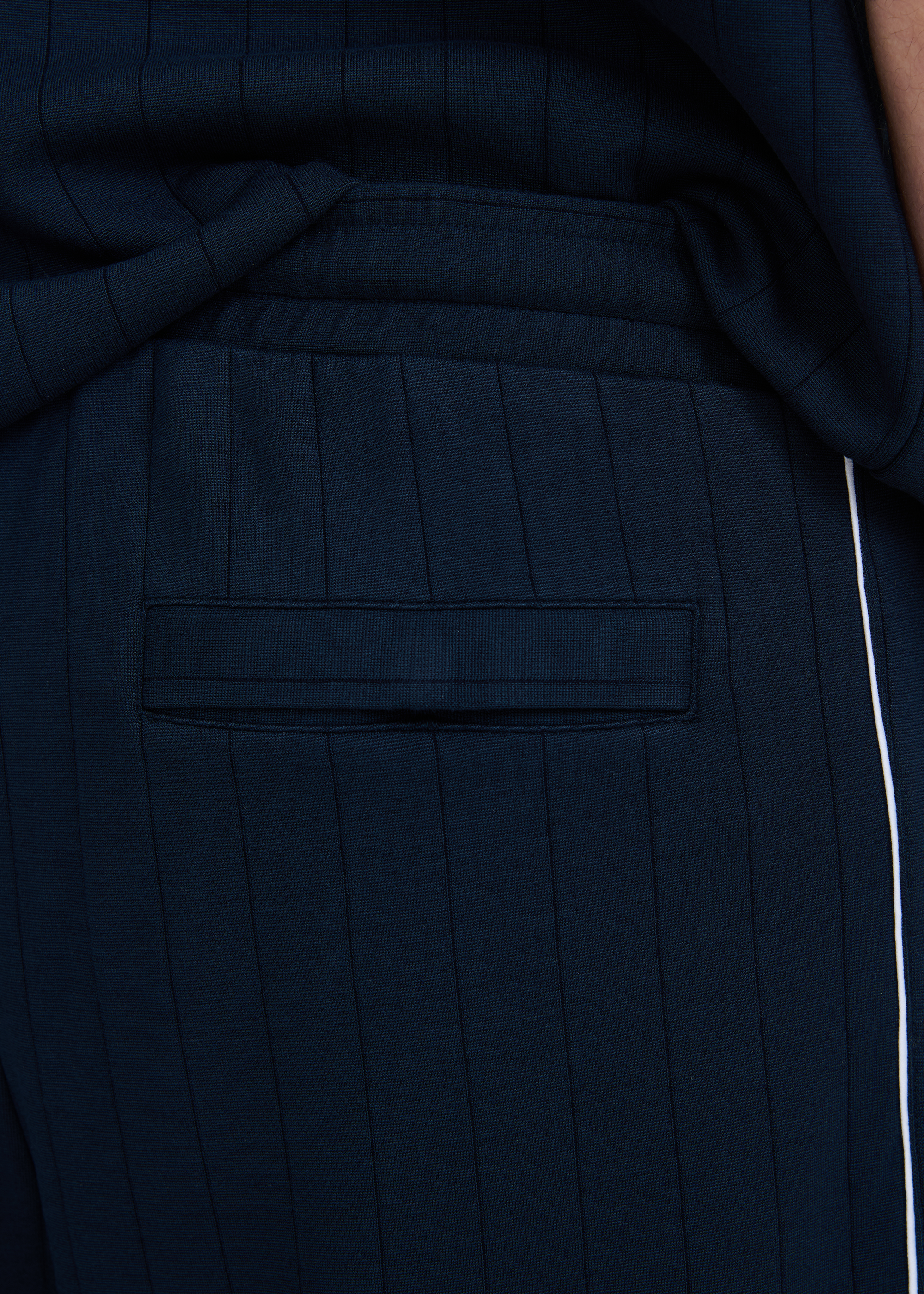 Panel Piped Short - Navy