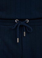 Panel Piped Short - Navy
