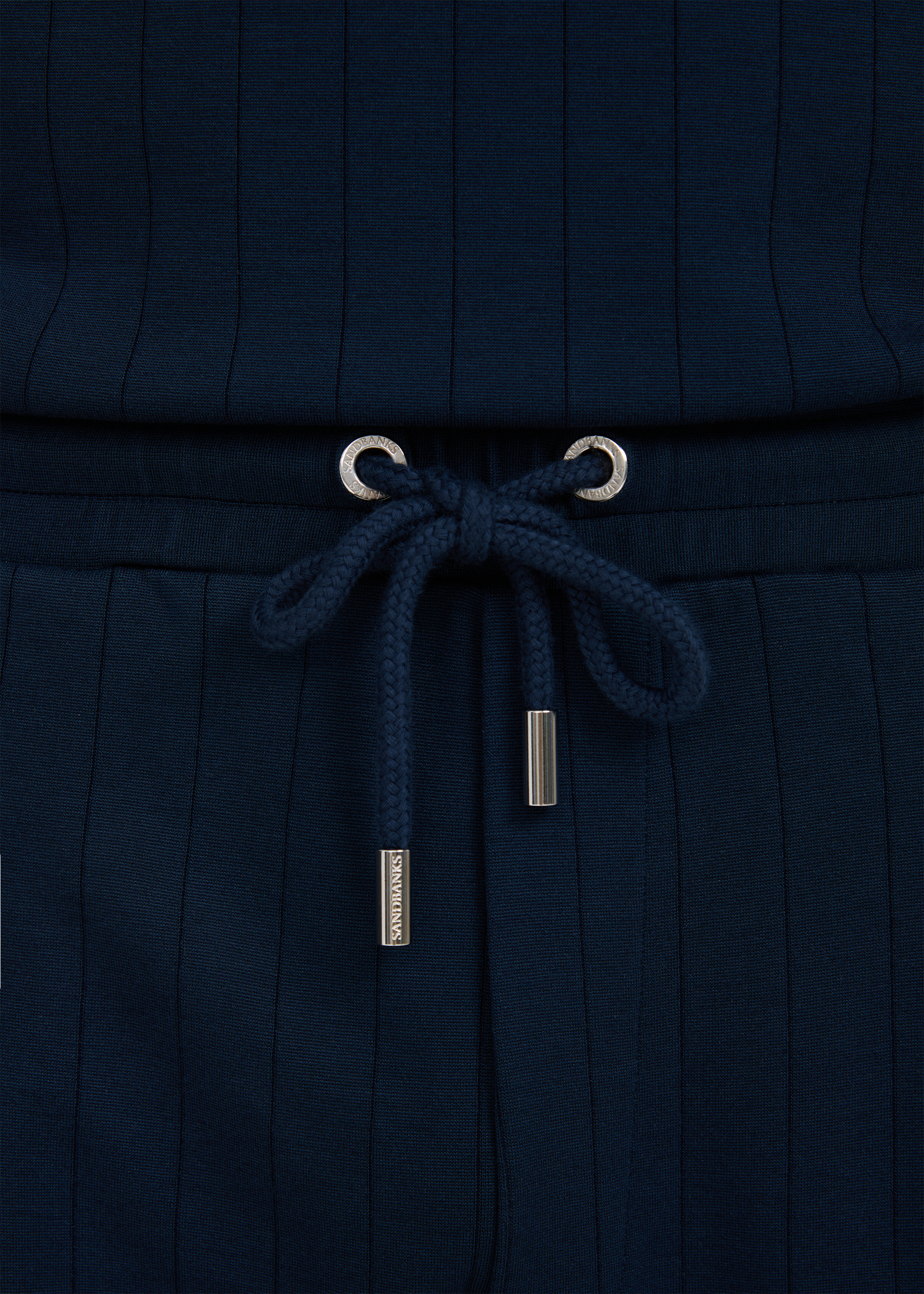 Panel Piped Short - Navy