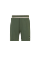 Contrast Stripe Short - Army